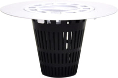 DANCO DANCO 10533 Hair Catcher for Stand-Alone Shower Drain Cover 3-inch Shower Drain Openings Strainer Snare