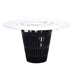 DANCO DANCO 10533 Hair Catcher for Stand-Alone Shower Drain Cover 3-inch Shower Drain Openings Strainer Snare