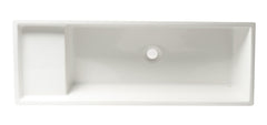 ALFI Alfi AB39TR Above Mount Fireclay Bathroom Trough Sink