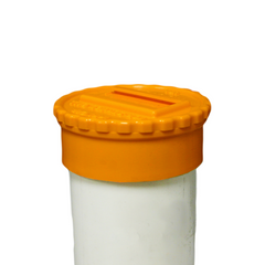 DAWN Dawn ICAP-2 Yellow Stop & Waste Cap 2 inches