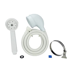 DANCO DANCO 10086 VersaSpray Portable Hand Held Shower Head Sprayer Fits Bathtubs Without Diverter, 1 Pack