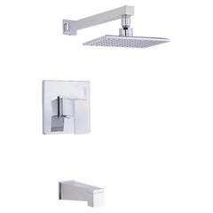 DANZE Danze D500062T Mid Town Tub And Shower Trim Kit 2.5 GPM