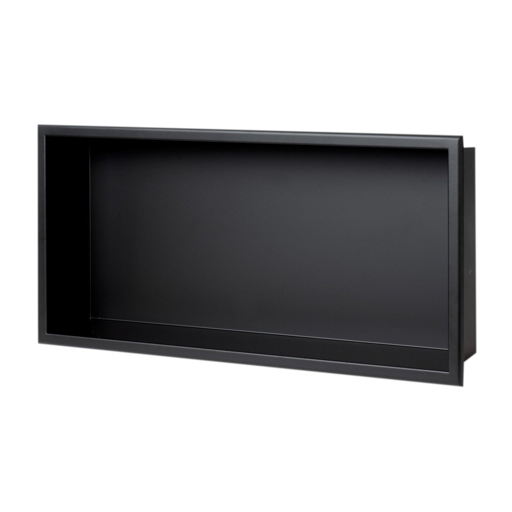 ALFI ALFI ABNC2412-BLA Shower Niche 24 inchesL x 12 inchesW x 4 inchesH