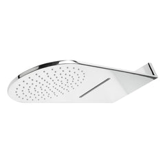 ALFI ALFI RAIN10RW-PC Wall-Mounted Square Waterfall Rain Shower Head