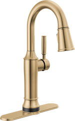 DELTA FAUCET Delta 9984TL-CZ-PR-DST Renaldi Touch2O Bar / Prep Faucet with Touchless Technology 1.8 GPM