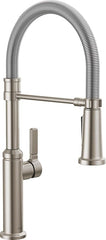 DELTA FAUCET Delta 18829-SS-DST Rhett Single Handle Pull-Down Kitchen Faucet 1.8 gpm