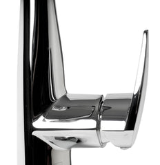 ALFI ALFI ABKF3001-PC Single Handle Deck-mount Pull-down Kitchen Faucet with Sprayer