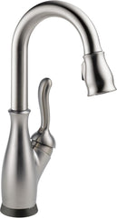 DELTA FAUCET Delta 9678TL-SP-DST Leland Touch 2 O Bar / Prep Faucet with Touchless Technology