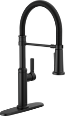 DELTA FAUCET Delta 18829-BL-DST Rhett Single Handle Pull-Down Spring Kitchen Faucet