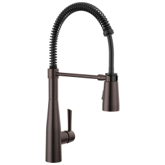 DELTA FAUCET DELTA 9613-RB-DST Essa Single-Handle Pull-Down Spring Kitchen Faucet 1.8 GPM