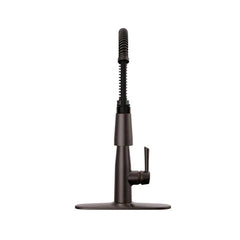DELTA FAUCET DELTA 9613-RB-DST Essa Single-Handle Pull-Down Spring Kitchen Faucet 1.8 GPM