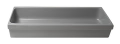ALFI ALFI AB48TRGM Above Mount Fireclay Bathroom Trough Sink