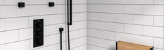 ALFI ALFI AB3820-BM Body Spray 2 Inch Square Adjustable Shower Body Spray