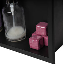 ALFI ALFI ABNC1616-BLA Bath Shower Niche 16 inches x 16 inches