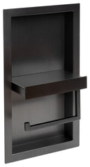ALFI ALFI ABTPNP88-BB Recessed Toilet Paper Holder Niche
