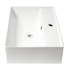 ALFI ALFI ABC901-W Bathroom Sink Rectangular