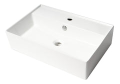 ALFI ALFI ABC901-W Bathroom Sink Rectangular