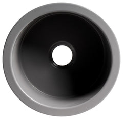 ALFI ALFI ABF1818R-GM Kitchen Sink 18.5 inchesL x 18.5 inchesW x 9 inchesH
