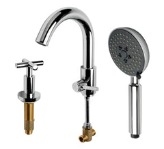 ALFI ALFI AB2503-PC Alfi Tub Filler with Handshower 1.5 GPM