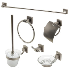 ALFI ALFI AB9509-BN Matching Bathroom Accessory Set (6 Piece)