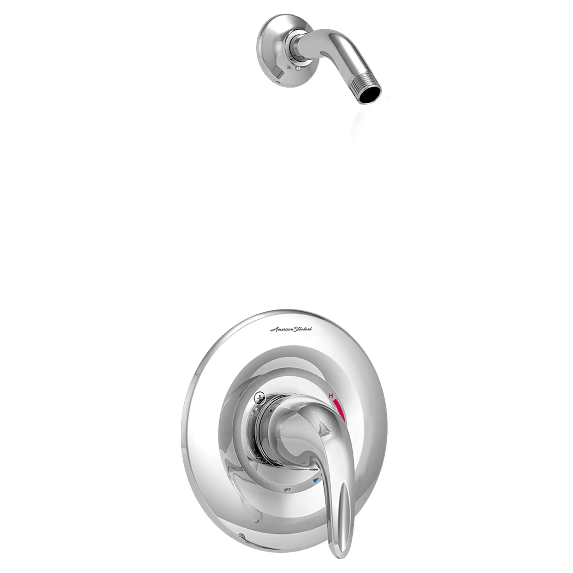 AMERICAN STANDARD American Standard TU385.501WDXH.002 Reliant 3 Shower Trim Kit Double Ceramic Pressure Balance Cartridge With Lever Handle