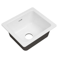 AMERICAN STANDARD American Standard 77SB16180.308 Delancey 18 x 16 in. Undermount Cast Iron Bar Sink