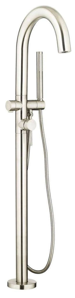 AMERICAN STANDARD American Standard T064951.295 Serin Single Handle Lever Floor Mount Filler Trim Only