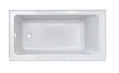 AMERICAN STANDARD American Standard 2973202 Studio 60 x 30-Inch Integral Apron Bathtub With Left-Hand Outlet