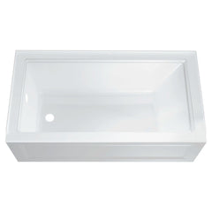 AMERICAN STANDARD American Standard 2544202 Town Square S 60 x 32-Inch Integral Apron Bathtub Left-Hand Outlet