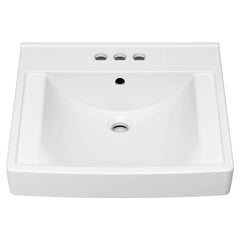 AMERICAN STANDARD American Standard 9134004EC.020 Decorum 21 x 20-1/4 in. Rectangular Wall Mount Bathroom Sink