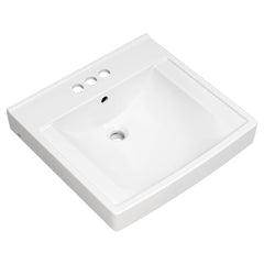 AMERICAN STANDARD American Standard 9134004EC.020 Decorum 21 x 20-1/4 in. Rectangular Wall Mount Bathroom Sink
