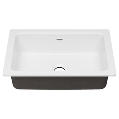 AMERICAN STANDARD American Standard 77SB30190.308 Delancey 30 x 19 No Hole Cast Iron Single Bowl Undermount Kitchen Sink