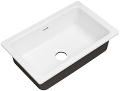 AMERICAN STANDARD American Standard 77SB30190.308 Delancey 30 x 19 No Hole Cast Iron Single Bowl Undermount Kitchen Sink