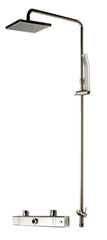 ALFI ALFI AB2862-BN Square Style Thermostatic Exposed Shower Set