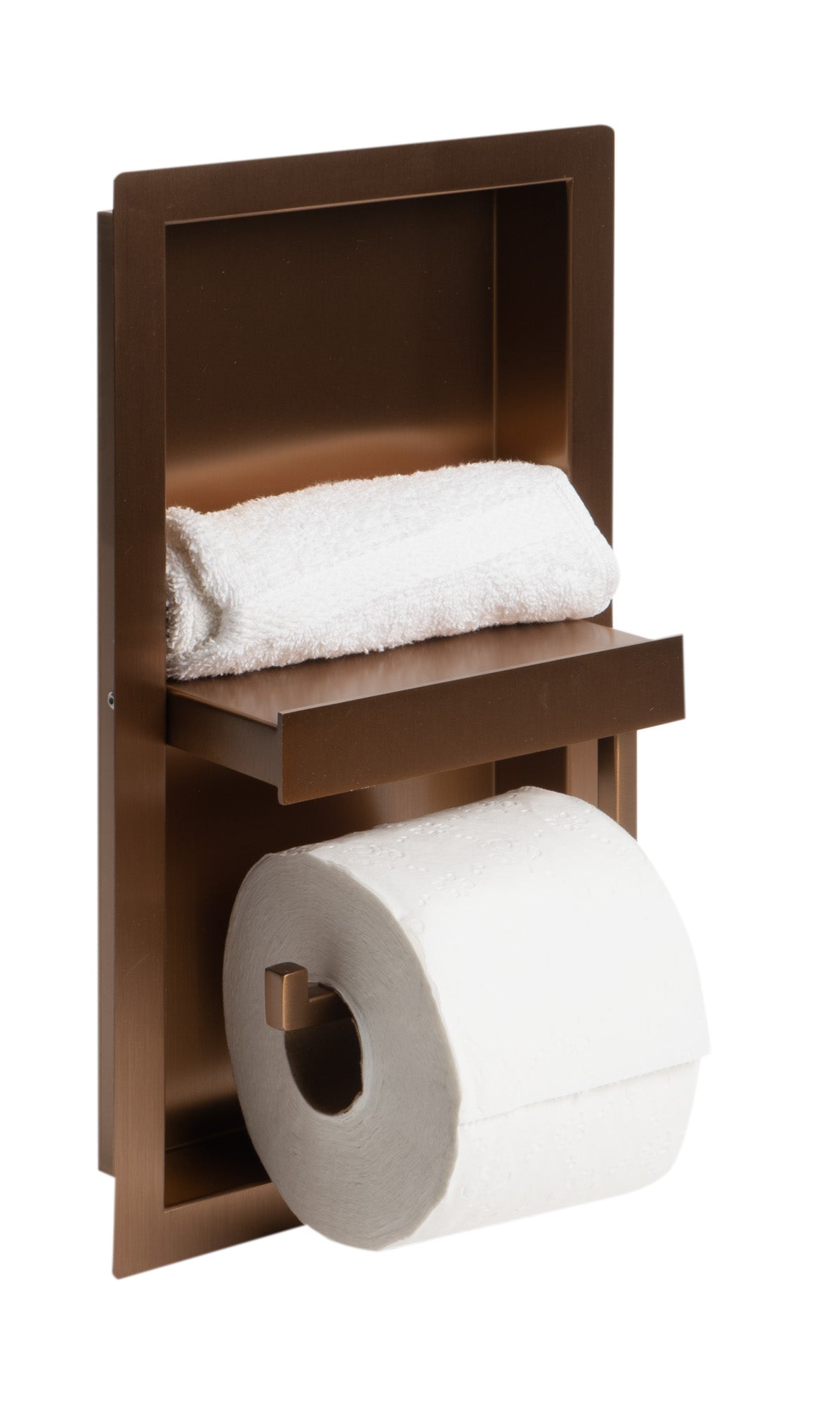 ALFI ALFI ABTPNP88-BC Bathroom Shelving/Toilet Paper Holder