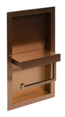 ALFI ALFI ABTPNP88-BC Bathroom Shelving/Toilet Paper Holder