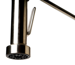 ALFI ALFI ABKF3787-BN Double Spout Commercial Spring Kitchen Faucet