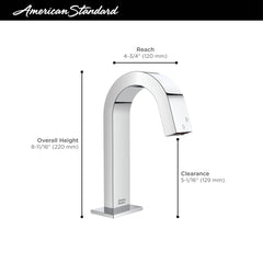 AMERICAN STANDARD American Standard 7762112 2-In-1 Integral Touchless Faucet / Soap Dispenser Battery Powered