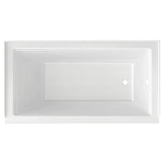 AMERICAN STANDARD American Standard 2544102 Town Square S Soaking Tub 60 x 32 Inches Right Hand Drain