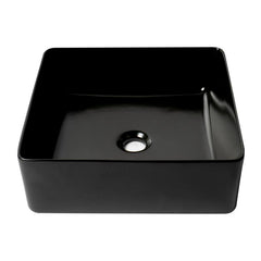 ALFI ALFI ABC903-BM Modern Square Above Mount Ceramic Sink