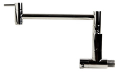 ALFI ALFI AB5019-PSS Polished Stainless Steel Retractable Pot Filler Faucet