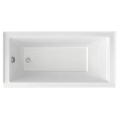 AMERICAN STANDARD American Standard 2545202 Town Square S Integral Apron Bathtub With Left-Hand Outlet 60 x 30 Inches