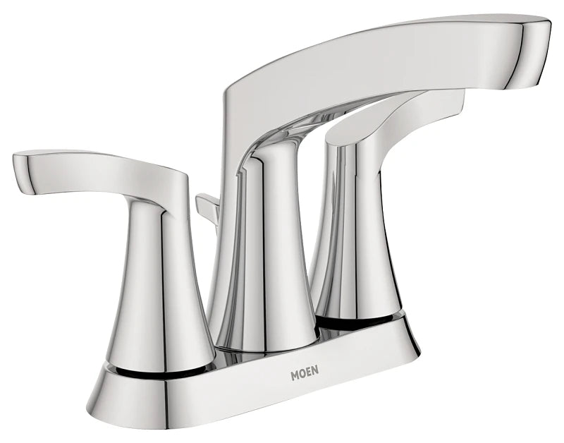 MOEN Moen WS84633 Danika Two-handle Centerset Bathroom Sink Faucet