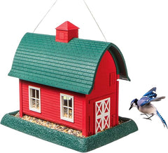 NORTH STATES North States 9061 Village Collection Large Red Barn Birdfeeder 8 lb