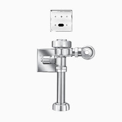 SLOAN SLOAN LED 3580010 Regal 1.28 GPF Top Spud Single Flush Exposed Sensor Hardwired Water Closet Flushometer with Electrical Override and XL Sweat Solder Adapter Kit