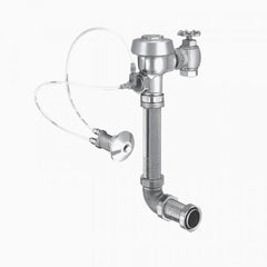 SLOAN Sloan LED 3918174 Royal 9603 E 3.5 GPF Rear Spud Single Flush Concealed Manual Water Closet Hydraulic Flushometer with 1 Inch Straight Control Stop