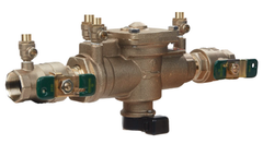 WATTS Watts LF009M2-QT 2 inches Lead-Free Reduced Pressure Zone Backflow Preventer Assembly Quarter Turn Ball Valve Shutoff
