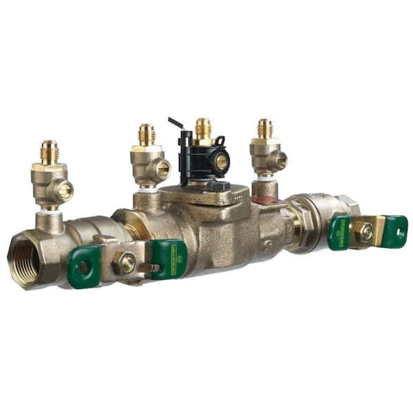 WATTS WATTS 007M3-QT 3/4 IN Bronze Double Check Valve Assembly Backflow Preventer