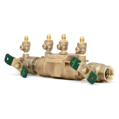 WATTS WATTS 007M3-QT 3/4 IN Bronze Double Check Valve Assembly Backflow Preventer