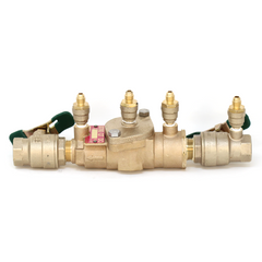 WATTS WATTS 007M3-QT 3/4 IN Bronze Double Check Valve Assembly Backflow Preventer